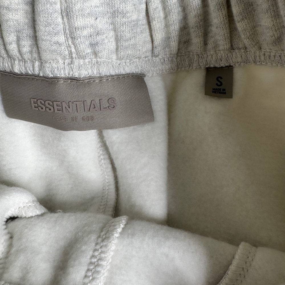 Essentials Light Oatmeal Sweatpants - image 3